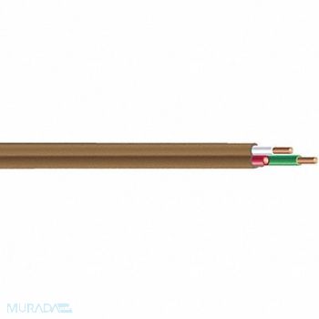 SOUTHWIRE T-Stat Cbl 3 Cond 18AWG Comm Brn 500ft, 5LWP9
