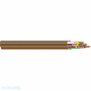 SOUTHWIRE T-Stat Cbl 8 Cond 20AWG Comm Brn 250ft, 5LWR1
