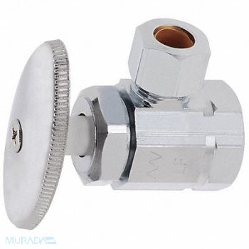 GRAINGER APPROVED Multi Turn Stop Angle 3/8 Inx3/8 In, 5LYF0