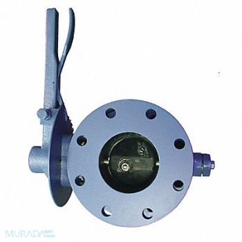VAL-MATIC Butterfly Valve Flanged 12 Locking, 5LYH5