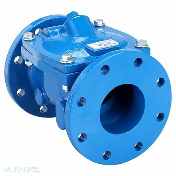VAL-MATIC Swing Check Valve Cast Iron 8 Flange, 5LYJ9