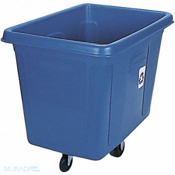 RUBBERMAID COMMERCIAL PRODUCTS Cube Truck MDPE Blue 16.0 cu ft., 5M733