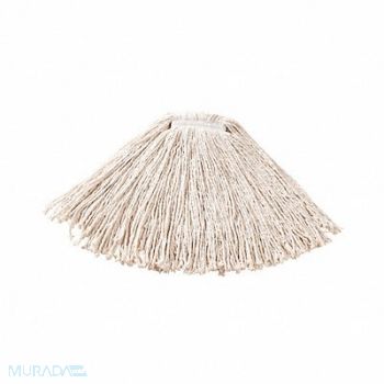 RUBBERMAID COMMERCIAL PRODUCTS Wet Mop White Cotton, 5M971