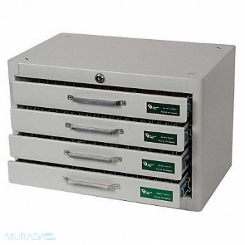 VERMONT GAGE Black Ox-Coated Pin Gauge Library Inch, 5MAU4