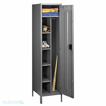 TENNSCO Lckr 1x1Lckr Md Gray 78 x24 x21 Assm, 5MDR6