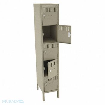 TENNSCO Bx Lckr 5x1Lckr Sand 66 x12 x18 Assm, 5MDT3