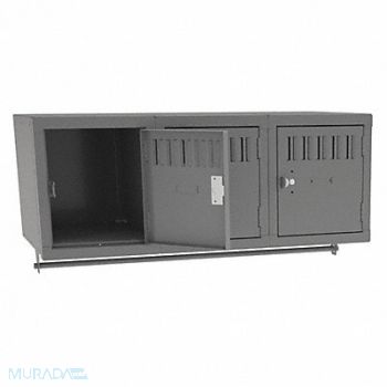 TENNSCO Bx Lckr 1x3Lckr Gray 12 x36 x18 Assm, 5MDU8