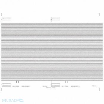 HONEYWELL Strip Chart Roll Range None Length 83 Ft, 5MET2