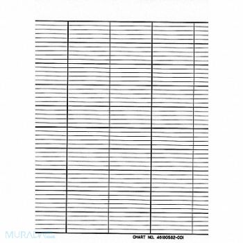 HONEYWELL Strip Chart Fanfold Range None 46 Ft, 5MET4