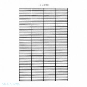HONEYWELL Strip Chart Roll Range None Length 120Ft, 5MET5