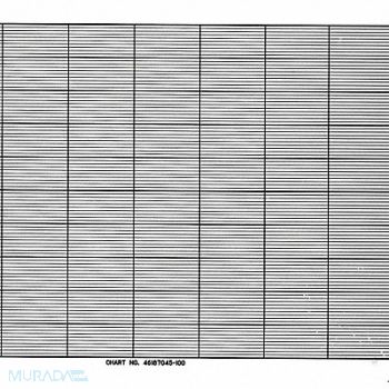 HONEYWELL Strip Chart Fanfold Range None 46 Ft, 5MEU1
