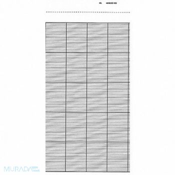HONEYWELL Strip Chart Fanfold Range None 115 Ft, 5MEU2