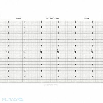 HONEYWELL Chart Roll Range 0 to 1000 120 Ft, 5MEU5