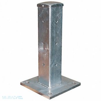 GRAINGER APPROVED Universal Post Steel Single Bolt-On, 5MKC9