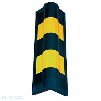 GRAINGER APPROVED Corner Guard OAH20In Molded Rubber, 5MKD8