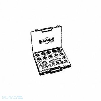 MAYHEW Hollow Punch Set Not Tether Capable, 5MM18