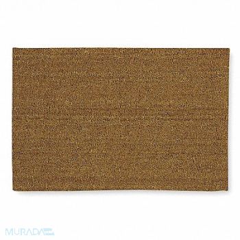 ABILITY ONE Carpeted Entrance Mat Tan 18-3/4 x2ft 6, 5MM75