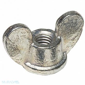 GRAINGER APPROVED WngNt Znc Stl 1 5/8x1in 3/8 -16 10PK, 5MMZ1