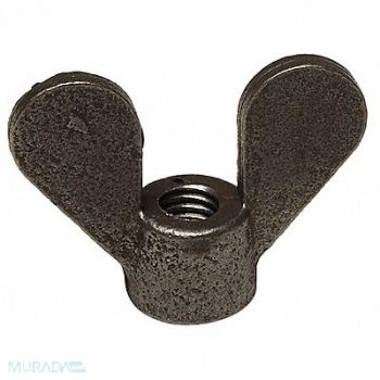 GRAINGER APPROVED WngNt Pln Stl 1 7/8x1.375in 1/4 -20 10PK, 5MNC8