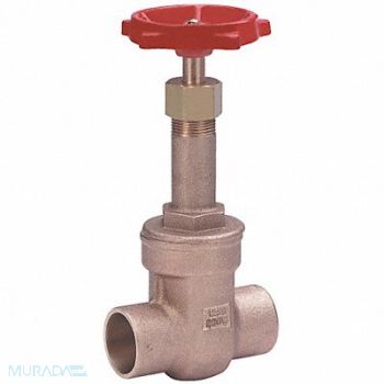 MILWAUKEE VALVE Gate Valve Class 125 2 in Solder, 5MPJ6