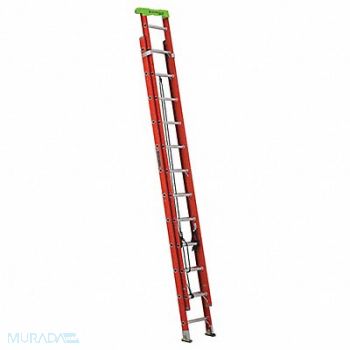 LOUISVILLE Extension Ladder Fiberglass 24 ft IA, 5MRH4