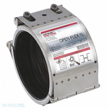 STRAUB Wrap-Around Pipe Coupling 2 1/2 Pipe, 5MTC8