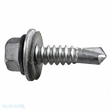 AMERICAN GARAGE DOOR SUPPLY Hinge Screw Self Driller 1 in PK24, 5MVA0
