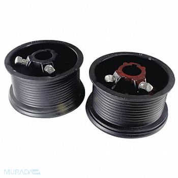 AMERICAN GARAGE DOOR SUPPLY Commercial Drum 5 1/4 In Coated PK2, 5MVE4