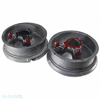 AMERICAN GARAGE DOOR SUPPLY Residential Drum 4 In PK2, 5MVE8