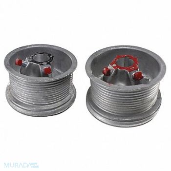 AMERICAN GARAGE DOOR SUPPLY Light Commercial Drum 4 In Keyed PK2, 5MVE9