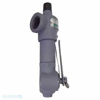 GRAINGER APPROVED Safety Pop-off Valve, 5MYZ5