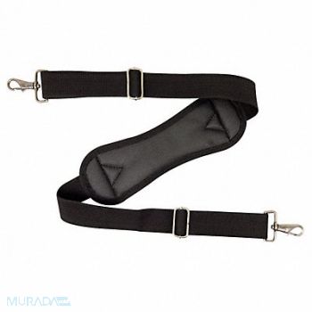 WESTWARD Tool Bag Shoulder Straps Blck Polyester, 5MZL5