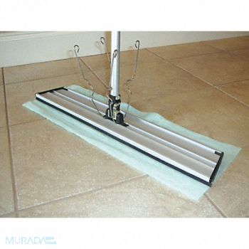 BIOFIBER Dust Mop Frame 24 in W Aluminum, 66DA88