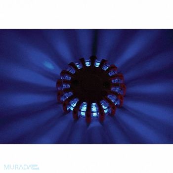 POWERFLARE LED Safety Flare LED Color Blue, 5NJU4