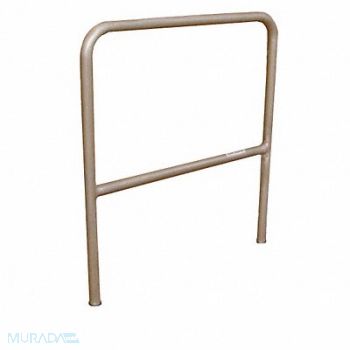 GRAINGER APPROVED Safety Railing OAL96In OAH42In Alum, 5NPN8