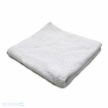 R R TEXTILE Bath Towel 24x48 in White PK12, 5NWP0