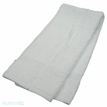 R R TEXTILE Hand Towel 16x27 in White PK12, 5NWP2