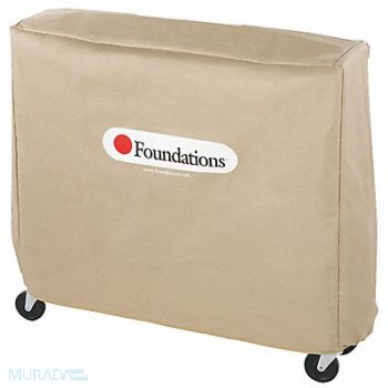 FOUNDATIONS Crib Cover Nylon Tan, 5NXJ9