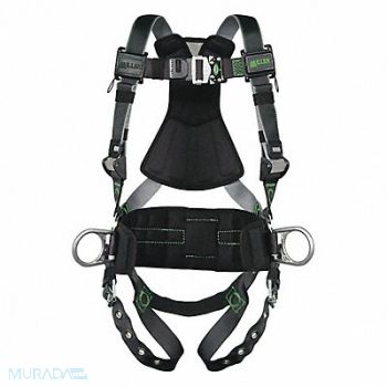 HONEYWELL MILLER K3296 Full Body Harness Revolution L/XL, 5PA96