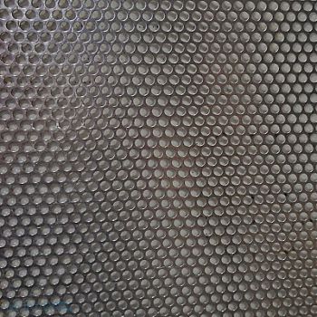 GRAINGER APPROVED Carbon Steel Perforated Sheet 40 in L, 5PDF0