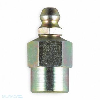 KINGFISHER Grease Fitting Str OAL1.00 In PK10, 5PE97