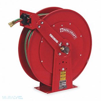 REELCRAFT Welding Hose Reel 1/4 ID 100 ft T Grade, 5PG12