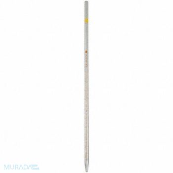 LAB SAFETY SUPPLY Measuring Pipette Grade A Glass 1mL Pk12, 5PTA6