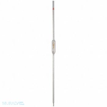 LAB SAFETY SUPPLY Volumetric Pipette A Glass 10mL PK12, 5PTD8