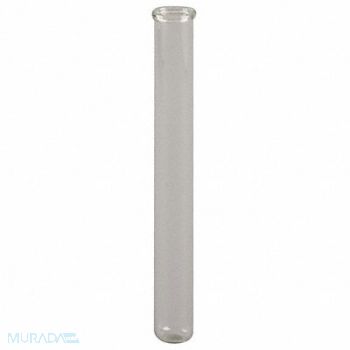 LAB SAFETY SUPPLY Test Tube Rim Glass 25mm X 150mm PK72, 5PTG4