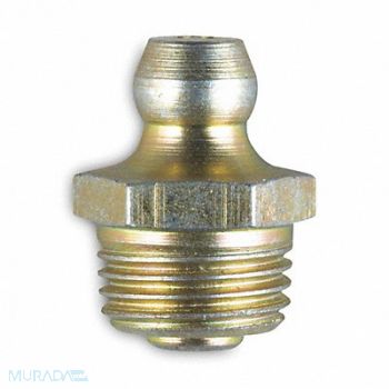 GRAINGER APPROVED Grease Fitting Str 1/8-27 .66 OA PK10, 287XD2