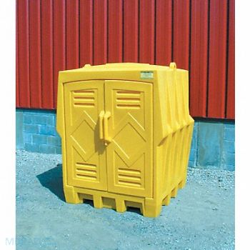 EAGLE Covrd Drum Spll Cntnmnt Hut Dbl Doors, 5PW03