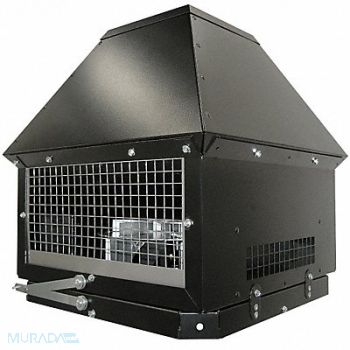 TJERNLUND Inducer Rooftop Solid Fuel 12 In 120 V, 5PWE1