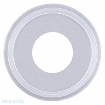 RUBBERFAB Gasket Size 1 In Tri-Clamp Silicone, 5PYC0
