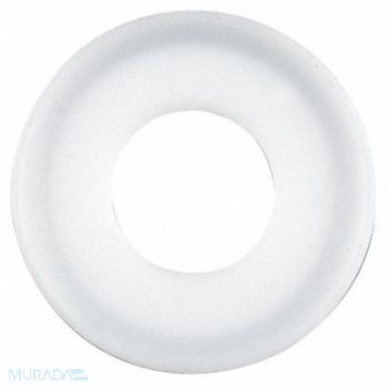 RUBBERFAB Gasket Size 3/4 In Tri-Clamp PTFE, 5PYC8